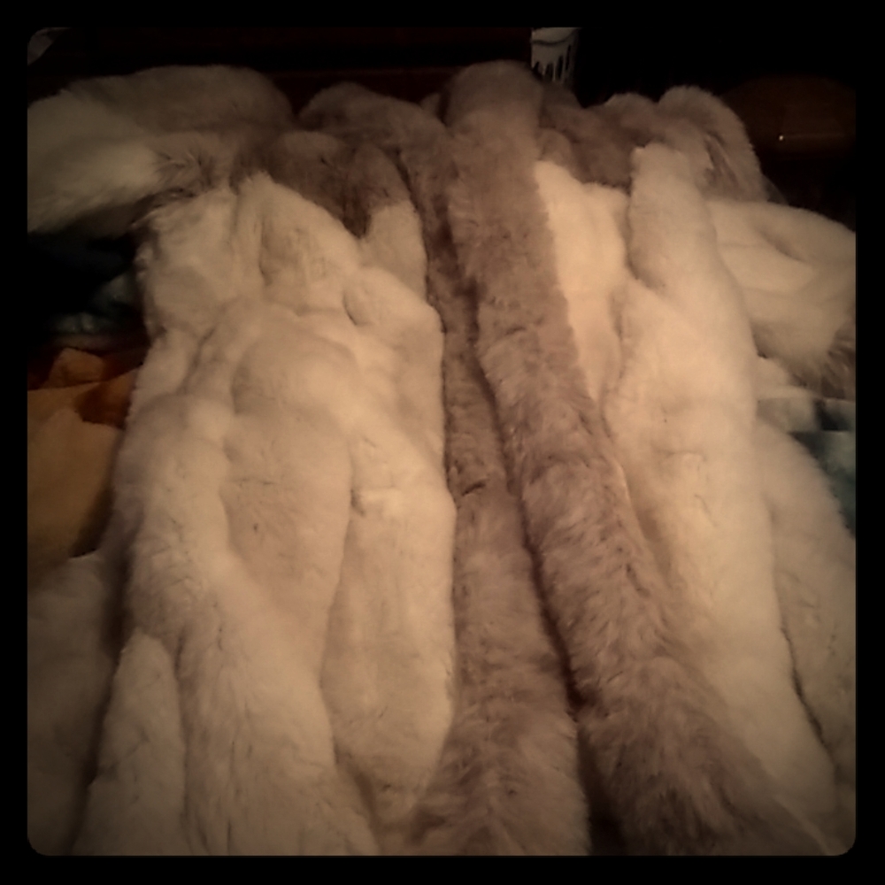 A fur coat